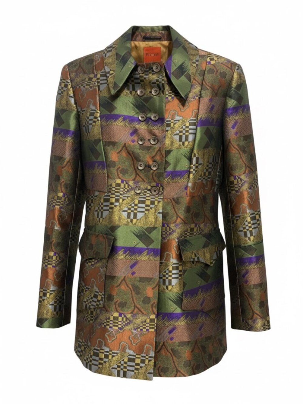 Vintage Bazar by Christian Lacroix Womens Size 38 Tapestry Blazer